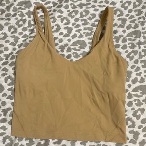 LULULEMON align tank yellow size 2